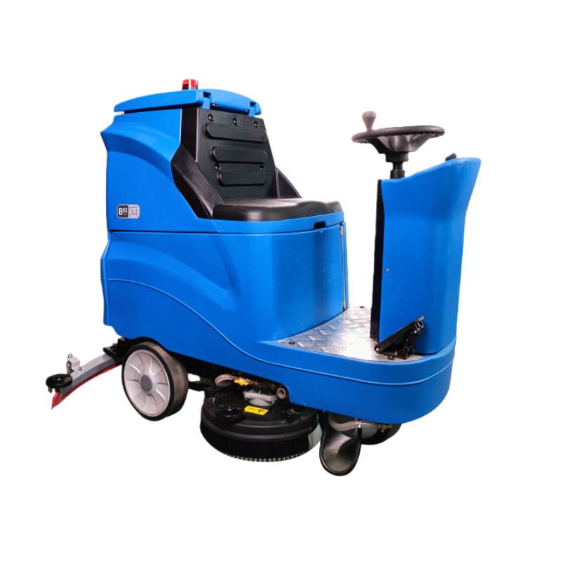 Long-Runtime Electric Cordless Floor Scrubber