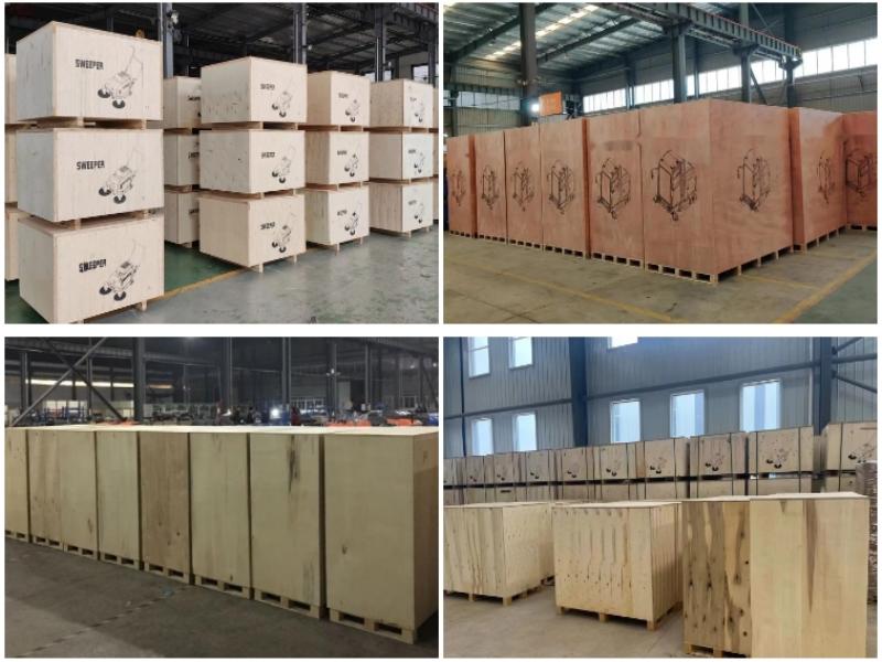 Packing of Floor Scrubber 