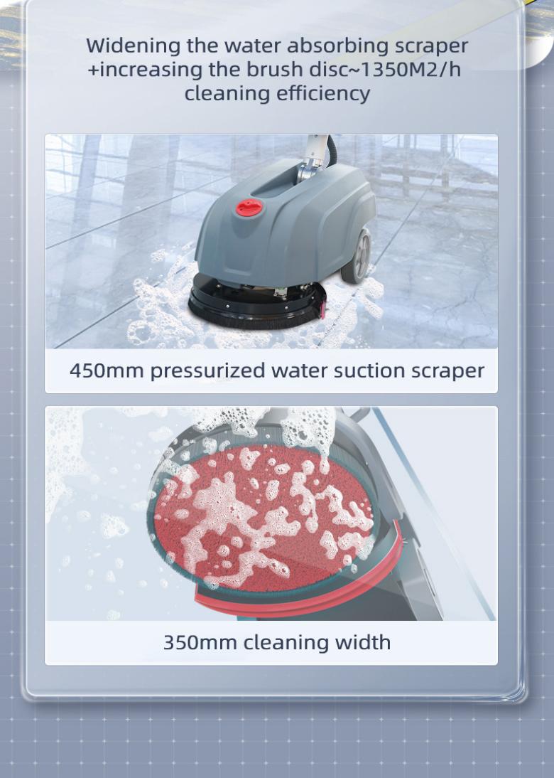 floor scrubber and dryer machine