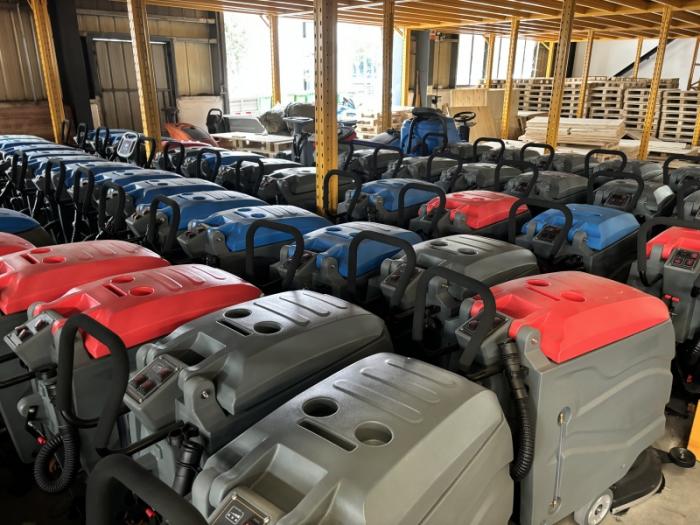 Walk-Behind Floor Scrubber