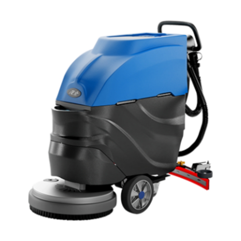 Floor Scrubber with Blue