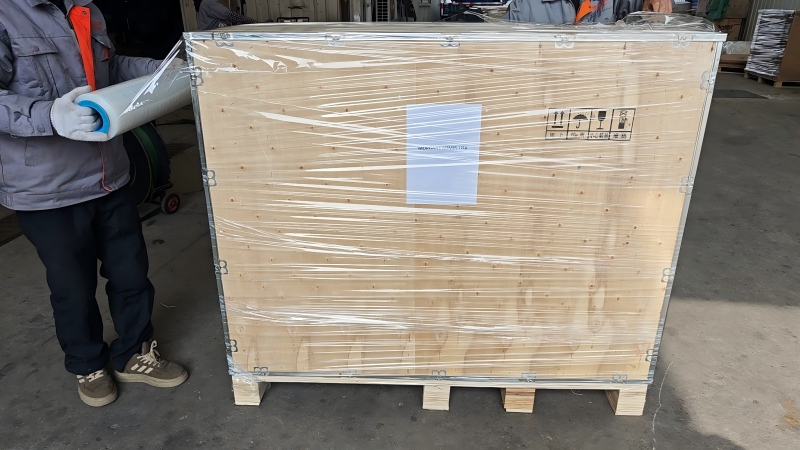 Export Wooden Case Packaging for Floor Scrubber