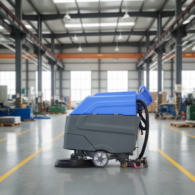 automatic floor scrubber