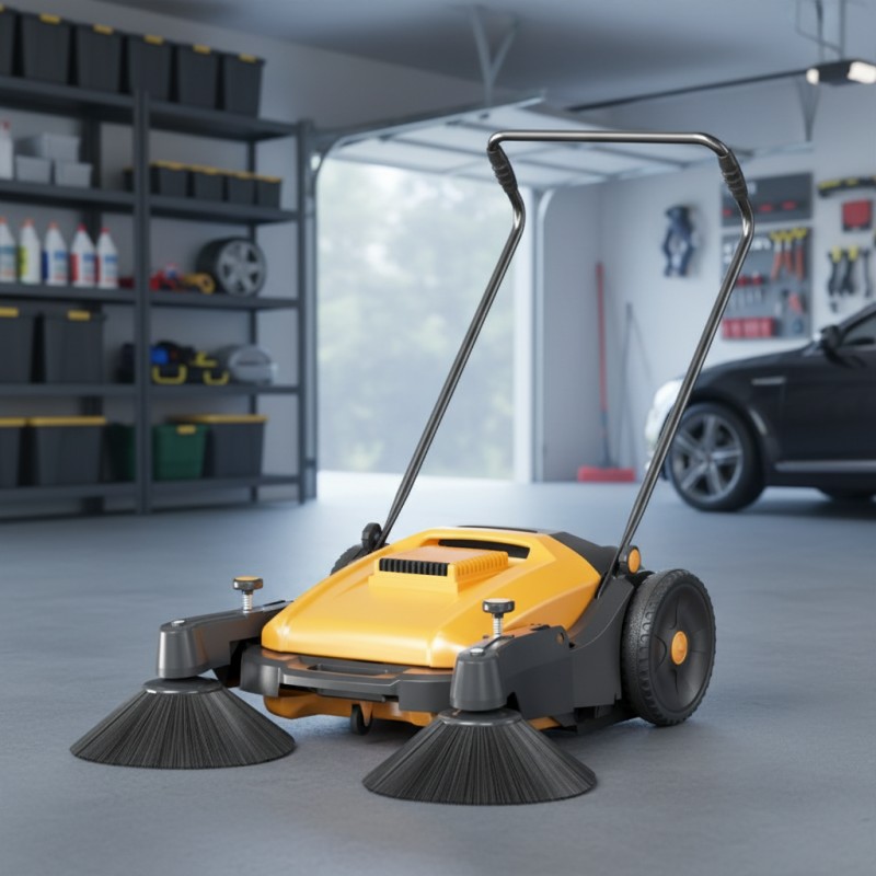 Commercial Manual Floor Sweeper for Warehouse