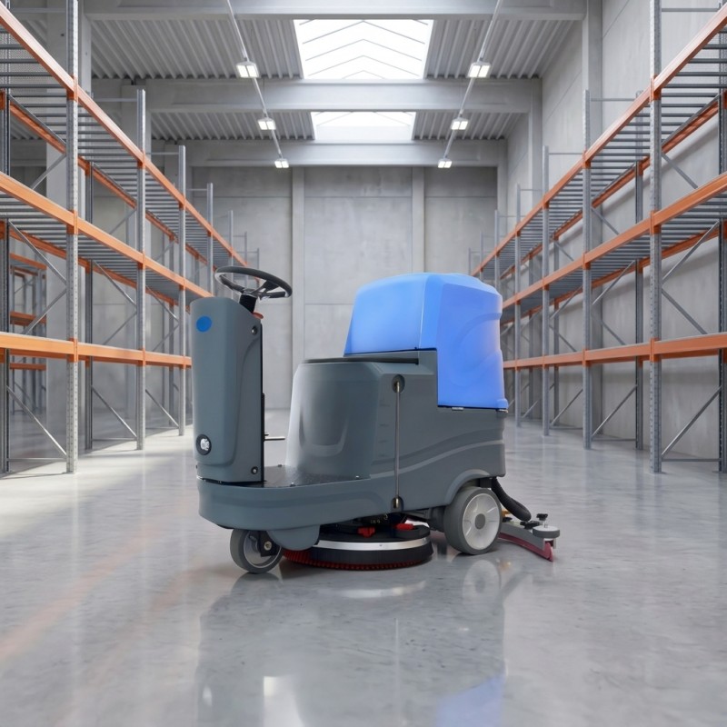 Low Noise Suction Motor Scrubber Low Noise Suction Motor Scrubber
